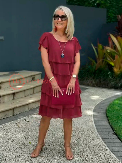 Laza sifonréteg ruha