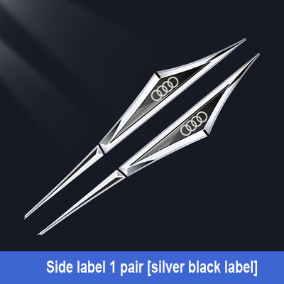 Kreatív horganyzott fém autómatricák✨2 db✨