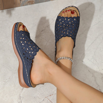 🔥Az akció utolsó napján 50% KEDVEZMÉNY - Női ortopéd szandálok kényelmes éktalppal