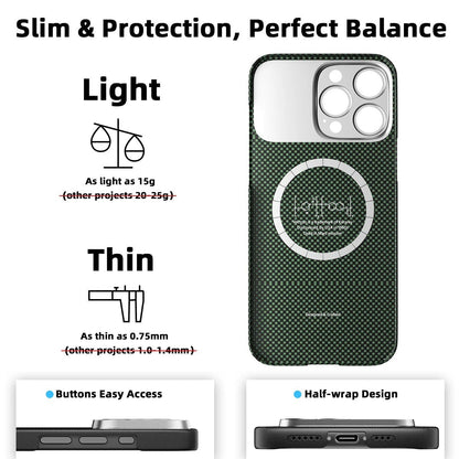 Globális, limitált kiadású, mágneses, jövő technológiás intelligens védőtok (iPhone 17-12 készülékkel kompatibilis)