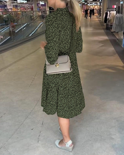 Leopárdmintás ruha