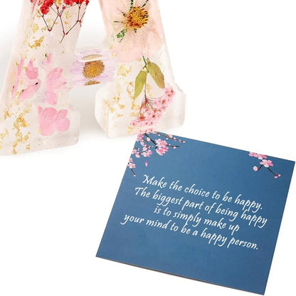 🌸Kézzel készített virágmintás gyantából készült éjszakai fény