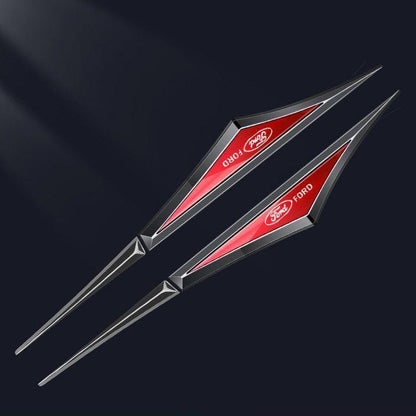 Kreatív horganyzott fém autómatricák✨2 db✨