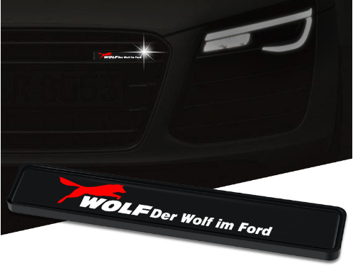 Forró akció ✨50% kedvezmény ✨Stílusos, hangulatos LED lámpa logóval az autó középső hűtőrácsára