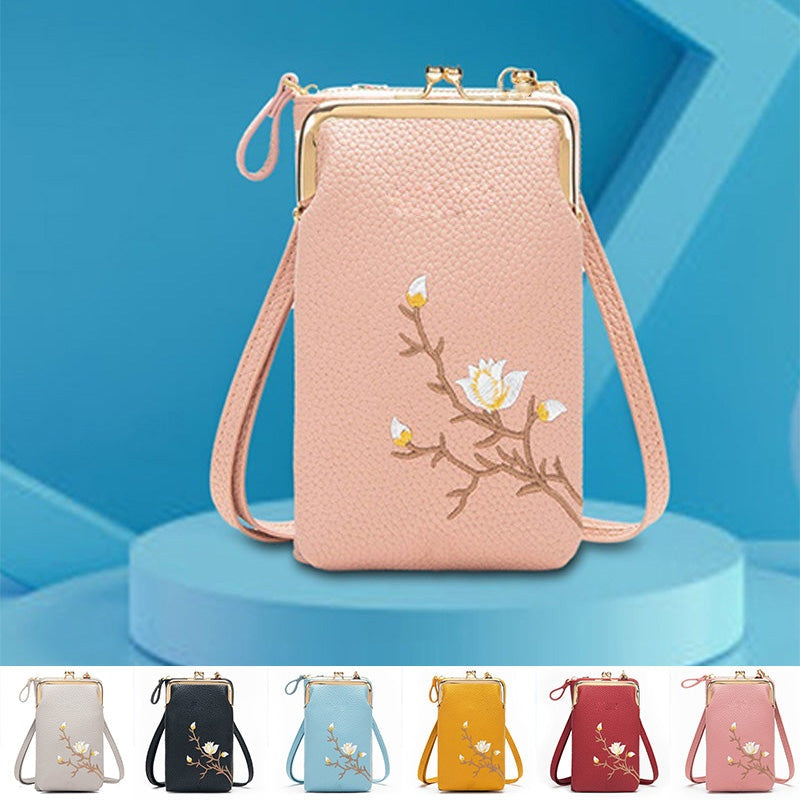 🔥👛Crossbody mobiltelefon pénztárca nőknek🌸
