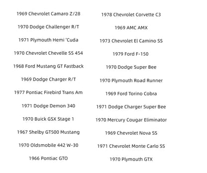 🔥Kiváló ajánlat - 50% kedvezmény🔥 - 🚗Hot Wheels Muscle játékautó adventi naptár - 24 nap 2025🎄