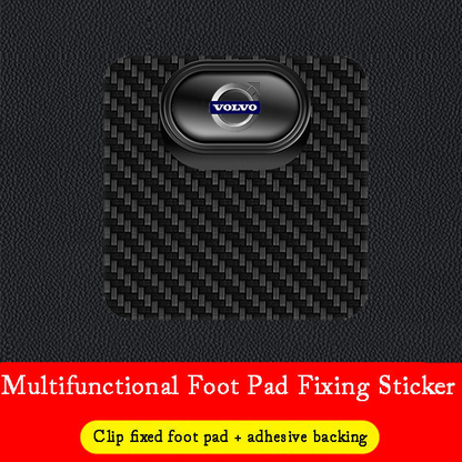 🎉HOT SALE 🎉Multifunctional Carbon Fiber Car Mat Fixing Buckle✨8 Pcs✨
