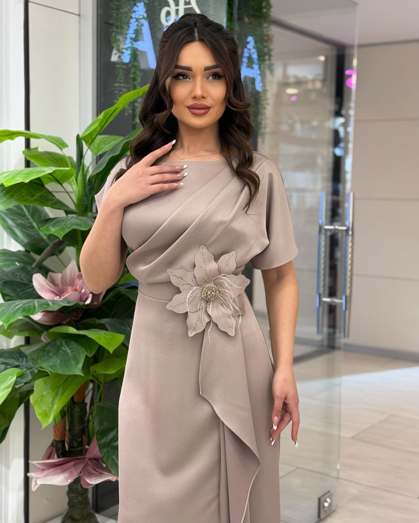 🌼Virágos, szexi mintás és temperamentumos női ruha