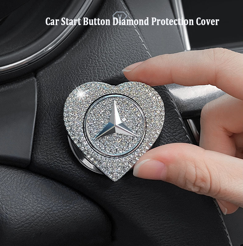 2025-ös kiárusítás🔥Gyémánttal kirakott egygombos indító védőtok