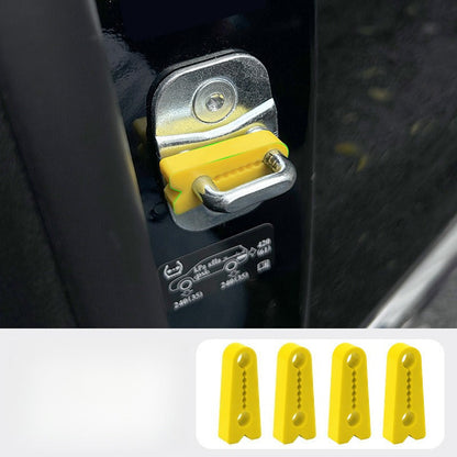 Quiet Every Close — Silicone Car Door Latch Shock Absorber