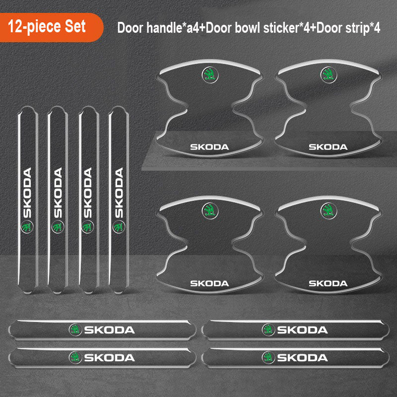 Sűrűsített autóajtó ragasztó logóval ✨8 db✨