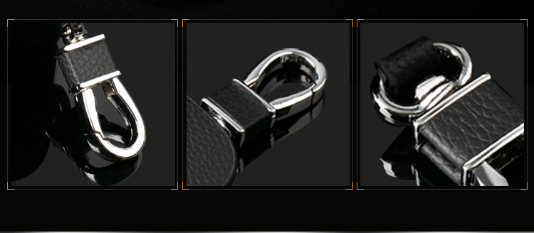 Bőr autókulcstartó