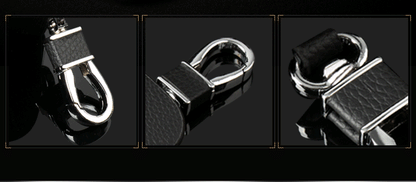 Bőr autókulcstartó