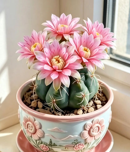 🌵 Ismerd meg új legjobb barátodat – a Gymnocalycium baldianum kaktuszt! 💕