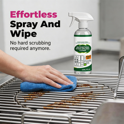🔥 Állítsa vissza grillje fényét azonnal – Erős hatású grillzsíroldó spray – Utánvétes 🍖