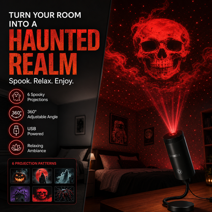 Plug-&-Play HD Csillagprojektor: Halloween 6 lemezes készlet