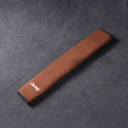 Selyemleather biztonsági övhuzat - nyakvédelemmel és logós opcióval