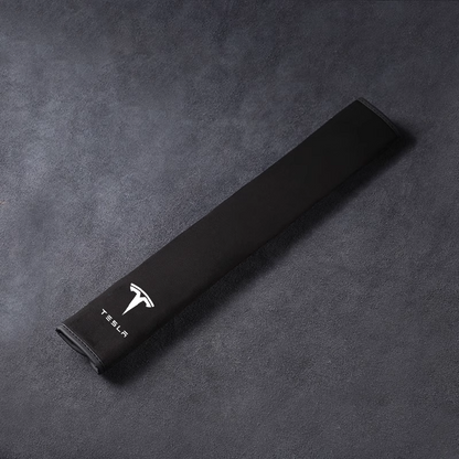 Selyemleather biztonsági övhuzat - nyakvédelemmel és logós opcióval