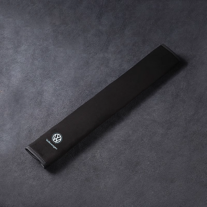 Selyemleather biztonsági övhuzat - nyakvédelemmel és logós opcióval