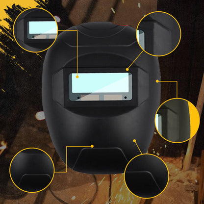 Könnyű, tartós 2 az 1-ben hegesztőálarc és védőszemüveg