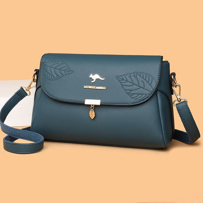 🎁Exquisite ajándékok👜 Új divatos többrétegű bőr táska a nők számára