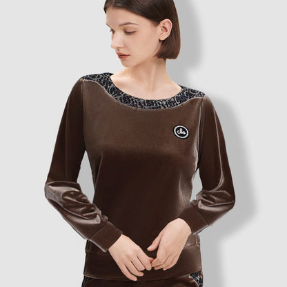 🎁A legjobb ajándék neki🎁 Női puha kezeslábas hosszú ujjú és nadrággal