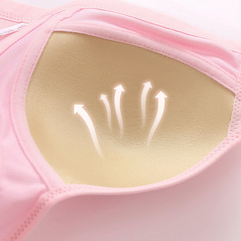 Elöl rögzíthető, légáteresztő, bőrbarát melltartó pamutból【🔥 Vásárlás 1 kap 1 ingyen】