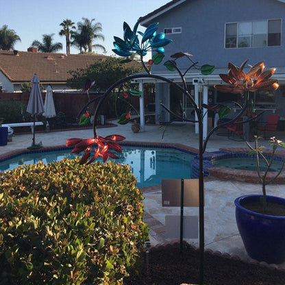 🎁2025 Forró eladás🎁💥- Gyönyörű nyári többszínű virágok Szélforgató