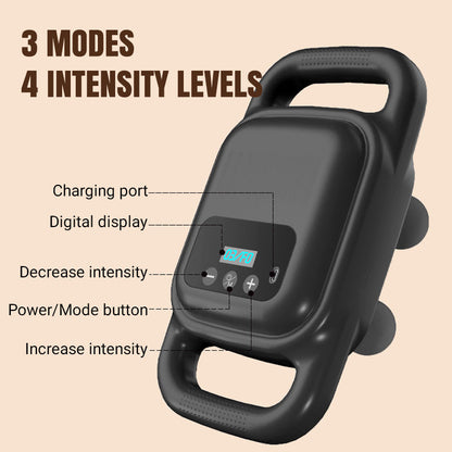 🏋️‍♂️ Fascia masszázs készülék 4 fejjel