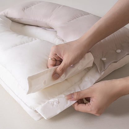 🛌😴Kétzónás ergonómikus alvópárna | Leválasztható rétegek az ideális magasság beállításához