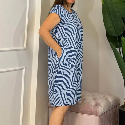 🎁2025-ös Bohém Vintage Mintás Lezser Ruhák👗