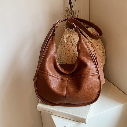 Divatos crossbody táska állítható pánttal és nagy kapacitással