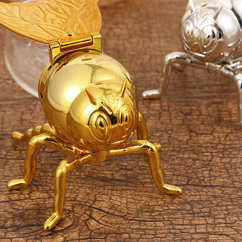 🍯Kreatív retro mézes tégely méh alakú