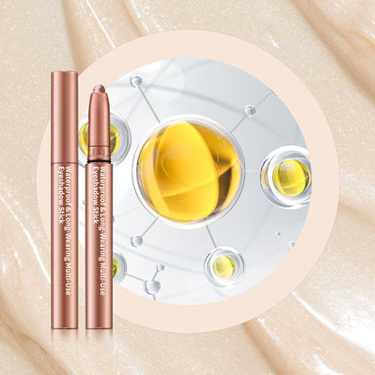 💗Vásároljon 1et, kapjon 1et ingyen💗Pearlescent Matte Multi-Colour Smudge szemhéjfesték ceruza