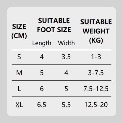 🐶2 pár csúszásmentes, vízálló kutyazokni