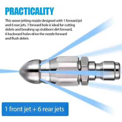 💝Erőteljes fúvóka a csövek tisztításához és duguláselhárításához💥