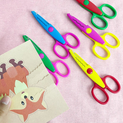 ⏳🔥✂️ Gyerekeknek való biztonsági ollókészlet – Szórakoztató, kreatív és biztonságos a kis kezeknek 🎨✨