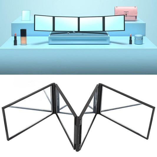 Többszögben behajtható tükör az önformázáshoz - Hátulnézet elérhető