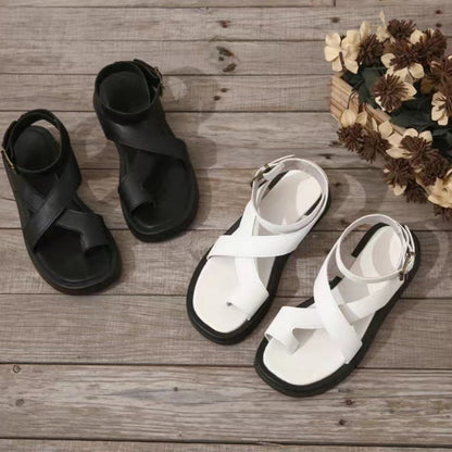 Női szandál állítható bokacsattal Crossover