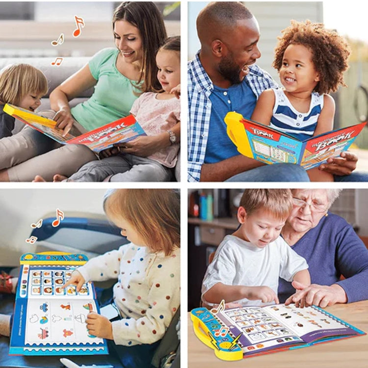 🎄 [Legjobb ajándék gyerekeknek] Intelligens könyv a beszéd kiejtésének elsajátításához