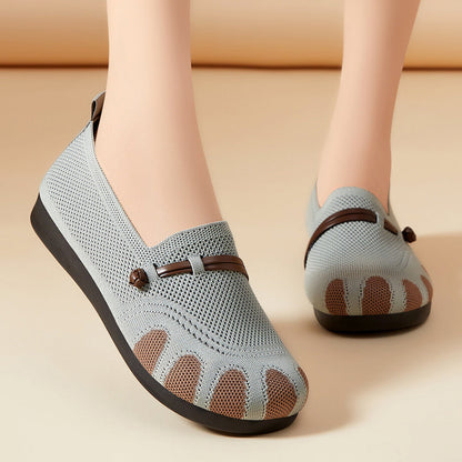 🔥Női lapos, puha talpú, sekély, felbújós alkalmi cipő