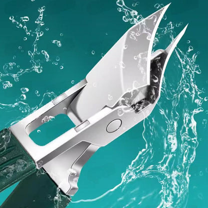 2025 Félár 🔥 Fröccsenésálló 25°-os ferde élű körömvágó olló 3 darabos készlet