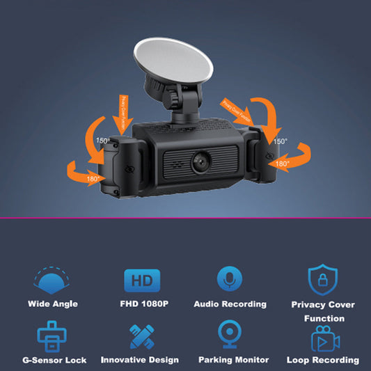 🔥4CH HD autós kamera éjjellátóval