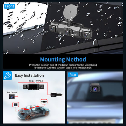 🔥4CH HD autós kamera éjjellátóval