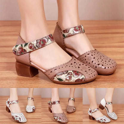 Kényelmes női vintage stílusú szandálok