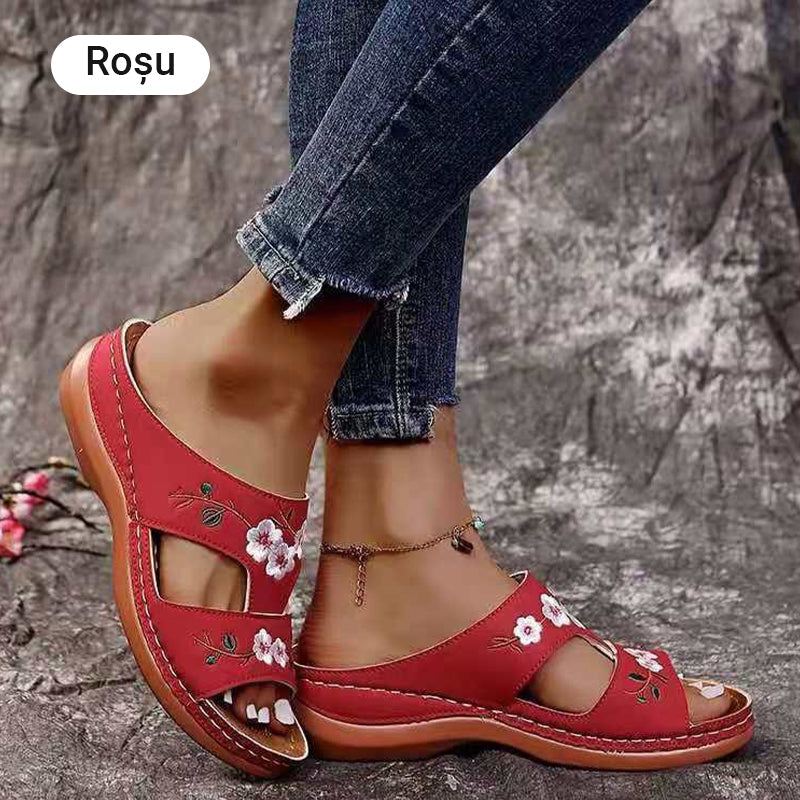 🏖️Kényelmes női, nyitott orrú platformpapucs