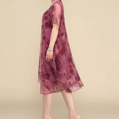 🌺Elegáns, bő sifon ruhák plus size méretekben