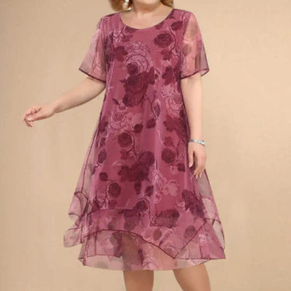 🌺Elegáns, bő sifon ruhák plus size méretekben