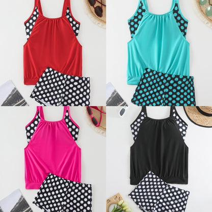 👙Női kétrészes pöttyös fürdőruha✨