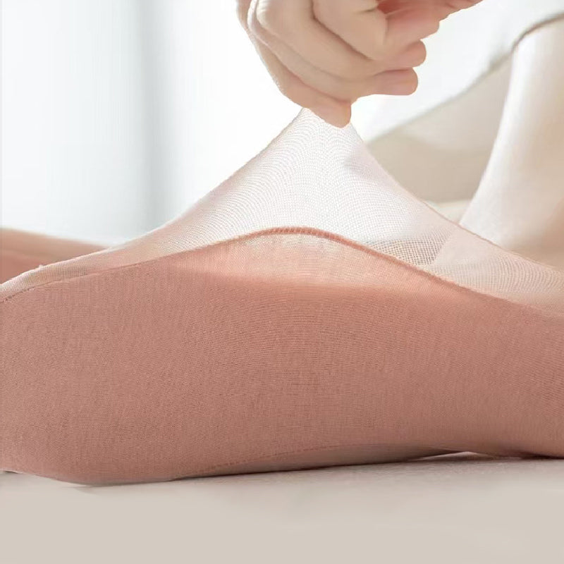 🔥Nyári Akció 🔥 Női Áttetsző Hálós, Alacsony Dekoltációjú, Láthatatlan Hálós Zokni